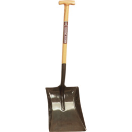 Square Mouth Shovels - Hardwood Handle