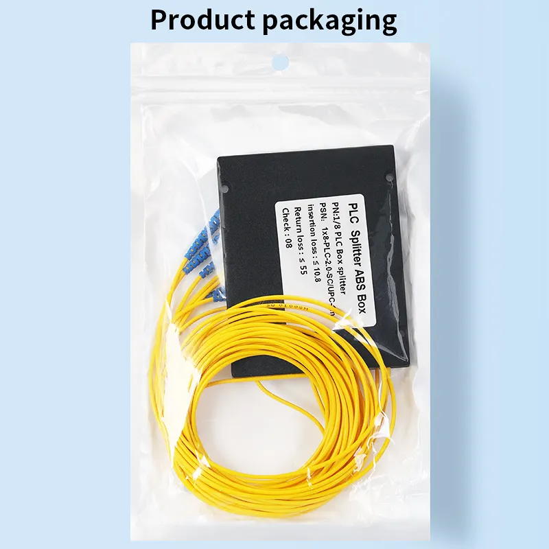 COMPTYCO SC UPC/APC 1/4 box optical splitter1/2/4/8/16/32/64 splitter Network level fiber optic splitter