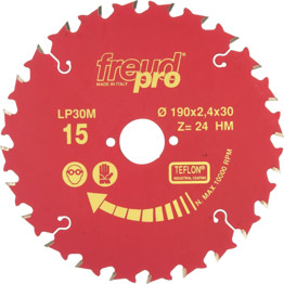 LP40M Pro TCT Cross Cutting Saw Blade Blue Line - Fine