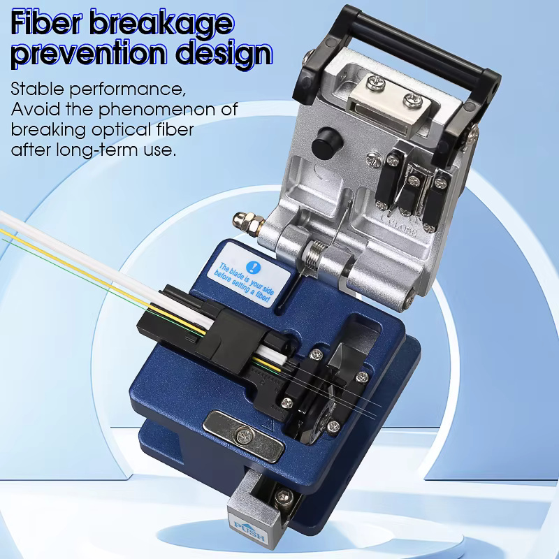 COMPTYCO AUA-6S High-Precision Automatic Return Fiber Optic Cutter 3in1 Fixture Cold Joint Tool for FTTH Fiber Cleaver
