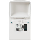 K6551SRPMET 4-WAY METAL CONSUMER UNIT + 63AMP RCD & 1 x MCB