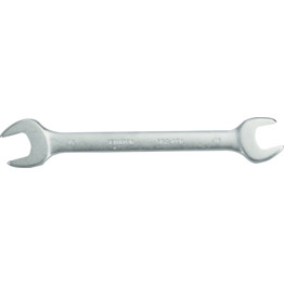 Metric Open Ended Spanner, Double End, Drop Forged Carbon Steel, 16mm x 17mm