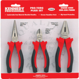 Pro-Torq Comfort Grip Plier Sets
