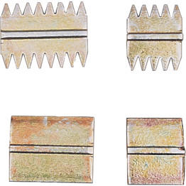 1.1/2" WIDE COARSE TOOTH SCUTCH COMB - Pack of 25