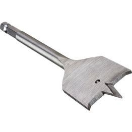 DT4810-QZ Flatwood Drill Bit, Chrome Vanadium with Hex Shank 10 x 160mm