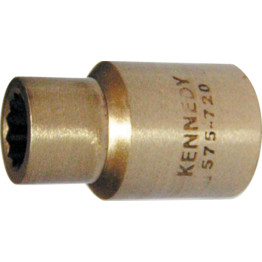 15mm SPARK RESISTANT SOCKET 1/2 SQ. DR Al-Br