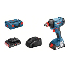 GDX 18 V-200 C EC Brushless Impact Wrench / Driver 2x 5.0Ah Batteries & GAL 1880 CV Charger in L-Boxx - 0 601 9G4 271