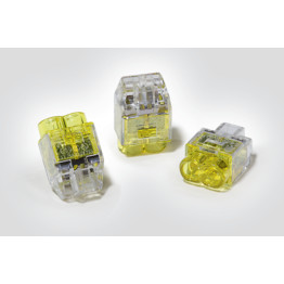 Wire Connectors, Push-In, 3-Cable